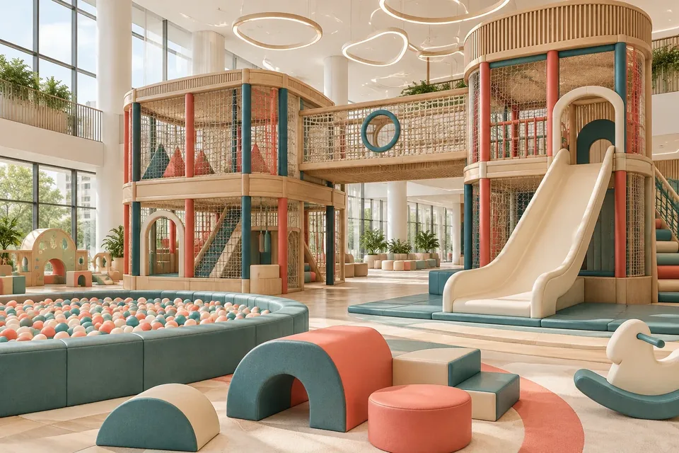 Original AG indoor play concept visualisation