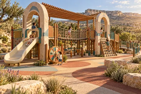 Anatolian Discovery Court — original AG Active Play concept visualisation; technical review pending.